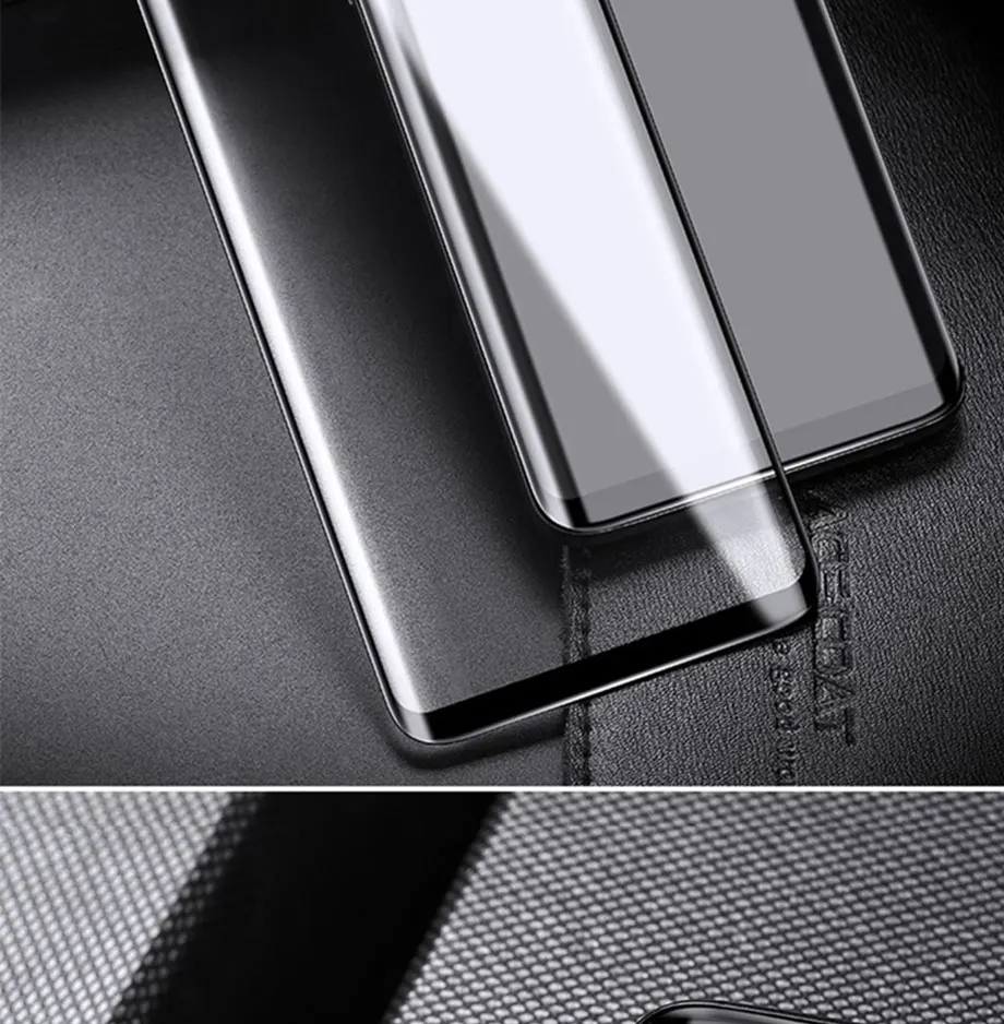 500D полностью изогнутое закаленное стекло для samsung Galaxy S9 S8 Plus Note 9 8 Защитная пленка для экрана на samsung S7 S6 Edge S9
