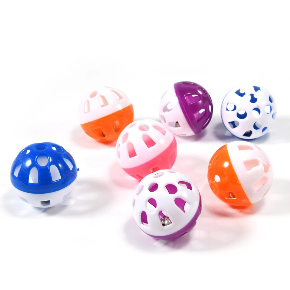 10pcs Pet Parrot Toy Colorful Hollow Rolling Bell Ball Bird Parakeet Cockatiel Chew Cage Fun Toys Supplies | Дом и сад