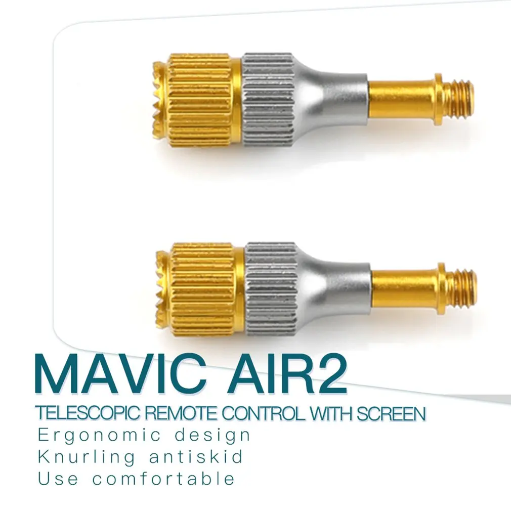 

Telescopic Joystick For Drone Aluminum Alloy Telescopic Joystick Mobile Launcher Joystick Knurled Anti-slip For Mini SE Air 2S