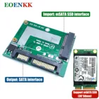 Адаптер mSATA SSD на 2,5 дюйма SATA, преобразователь, плата модуля карты для Mini SATA SSD на SATA3