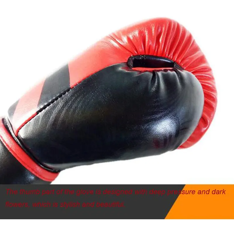 

High Grade Muay Thai Gloves For Male Female Sanda/Wushu/Fighting/Kick Boxing guantes de boxeo Free Combat Training Equipment