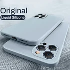Оригинальный чехол LOVECOM из жидкого силикона для телефона iPhone 13 12 Pro Max 11 Pro Max XS Max XR X 7 8 Plus, мягкий матовый чехол для телефона