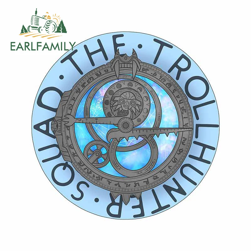 EARLFAMILY 13 см x 7 9 наклейки на автомобиль Отряд тролллеров виниловые