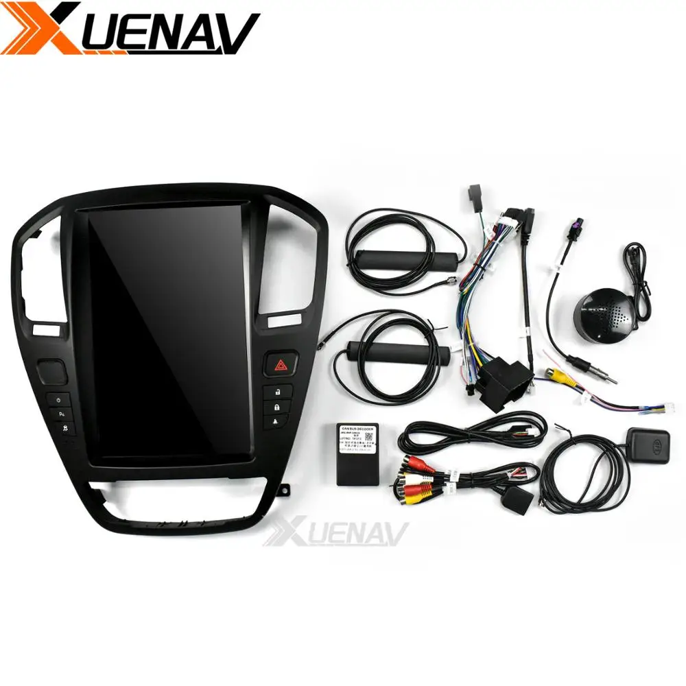 

XUENAV For-BUICK Regal 2009-2013 Tesla Style For 12.8 inch Vertical Display Car GPS Navigation Radio Multimedia Stereo Player