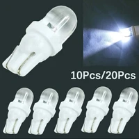 10pcs20pcs t10 12v 5w 194 168 158 w5w 501 white led side car wedge light lamp bulb car side bulbs canbus error free for car