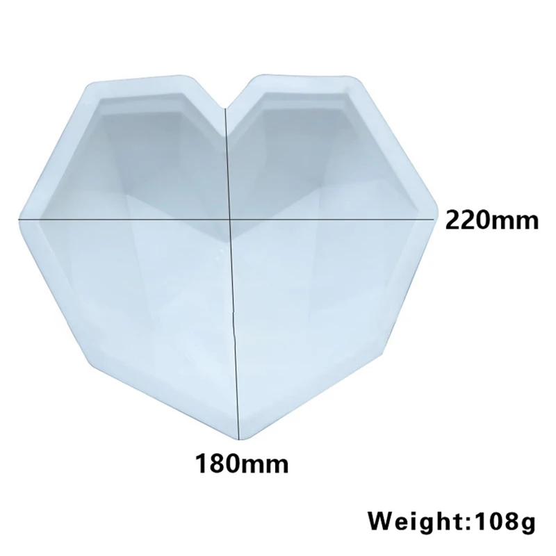 

Cake Mold Heart Shap Silicone Molds 8 Holes Sphere Mousse Cake Bake Mold Food Grade Dessert Cake Baking Tool Kitchen Accessories