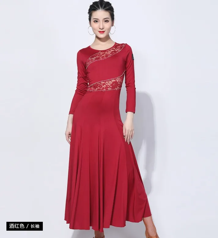 Женское длинное платье для бальных танцев waltz стандартные костюмы новинка 2013