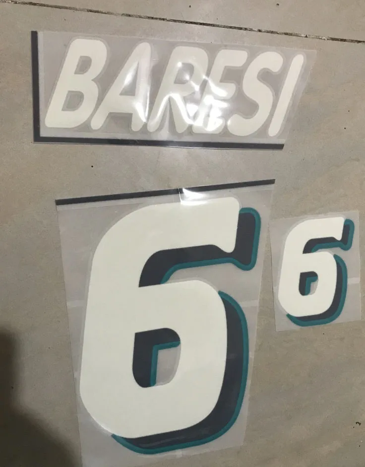 Lextra 1994 Италия#10 Baggio Nameset#6 Baresi Homekit от Nameset печать футбольная нашивка теплопередача значок