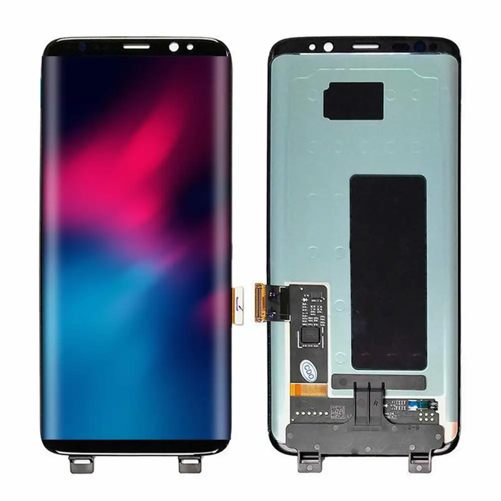 Оригинальный ЖК-дисплей Amoled S8 для Samsung Galaxy SM-G950 G950F с маленькой точкой сенсорный