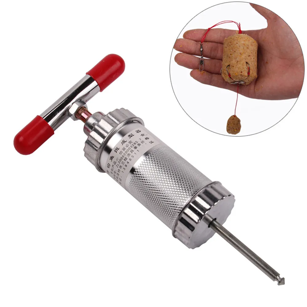 

Fishing Lure Shaper Former Fishing Bait Compressor DIY Explosion Hook Bait Forming Mold Device Fishing Accessories