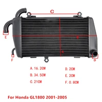 for honda gl1800 gl 1800 gold wing 1800 2002 2005 motorcycle engine radiator aluminium motor bike replace part cooling cooler