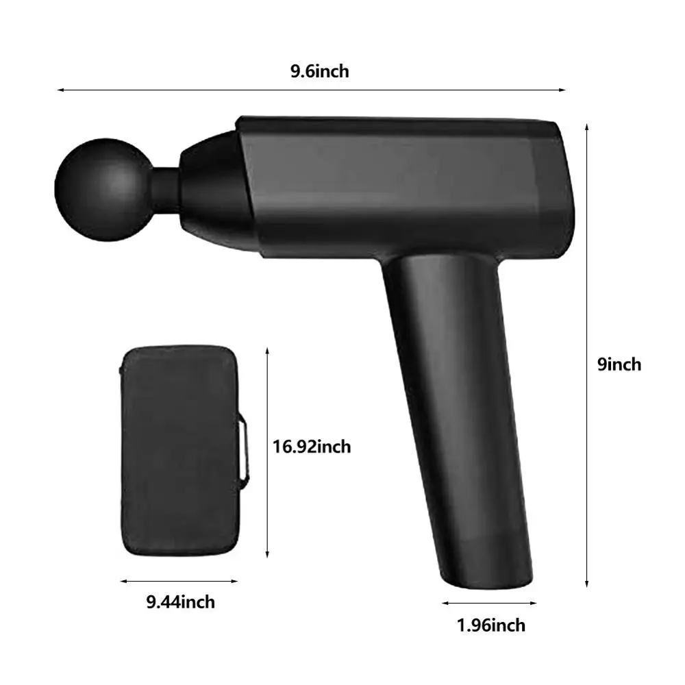 Массажный пистолет ручной массажер для боли в мышцах и жесткости Электрический