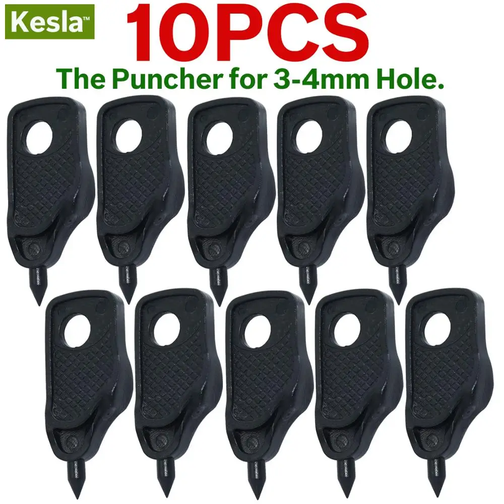 KESLA 10 шт. 3 мм 4 перфоратор для отверстий сверлильный инструмент 1/4 &quotфитинг