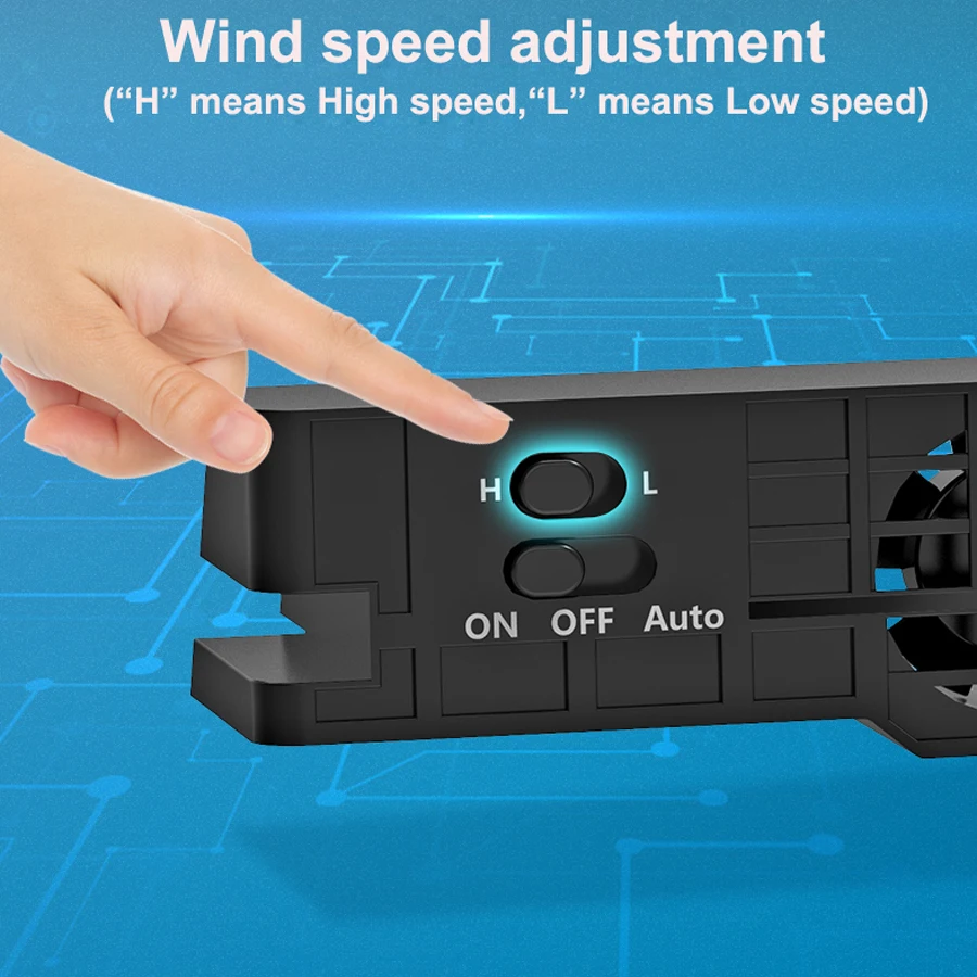 Система охлаждения консоли PS4 Pro 5 кулеров интеллектуальный контроллер