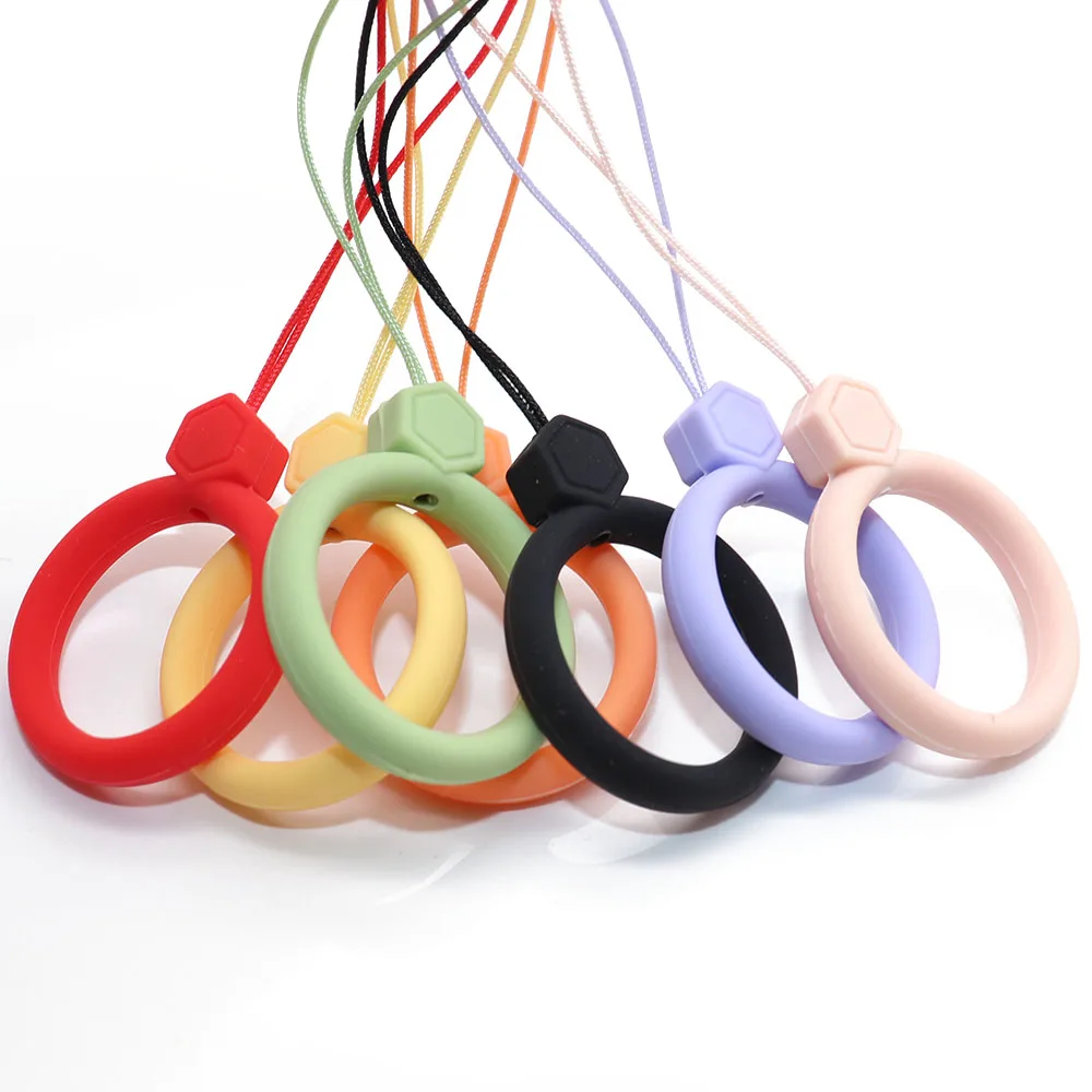 TingDong Силиконовое кольцо мобильный телефон силиконовый ремешок U диск