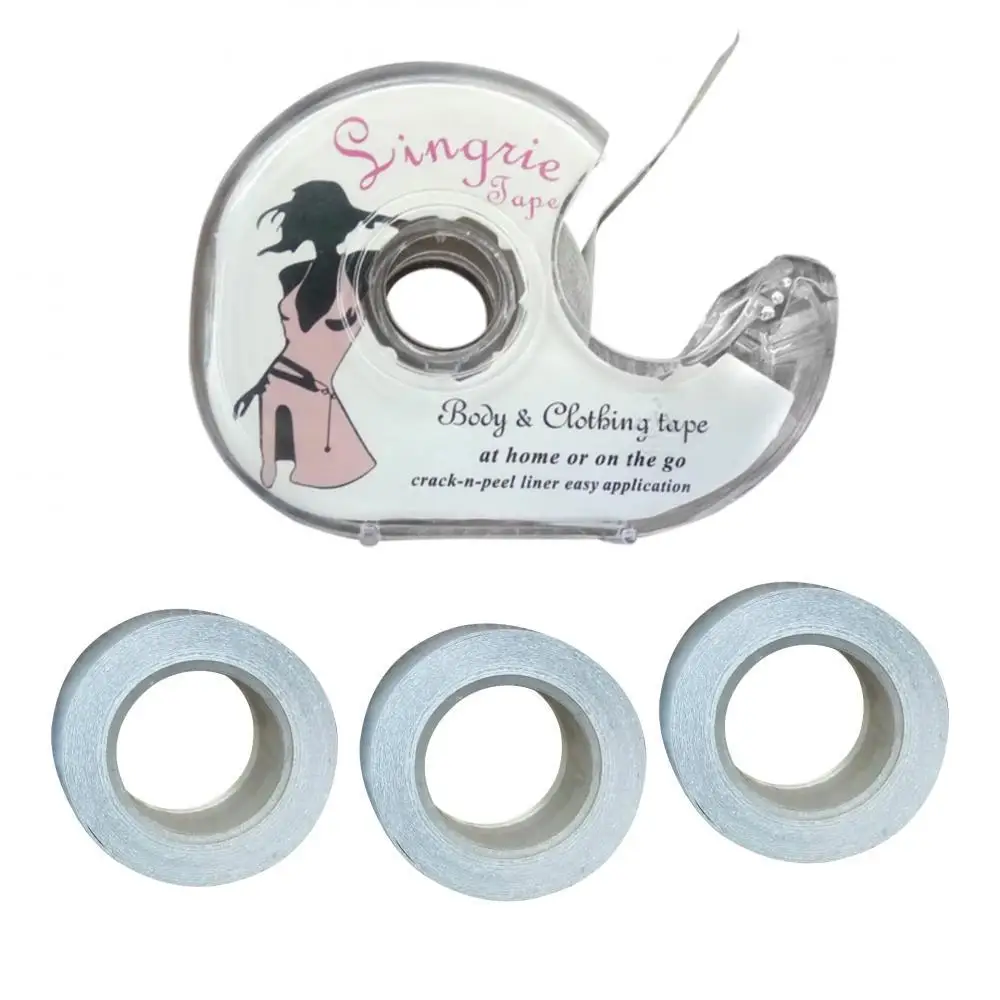 

3Pcs Anti-slip Double-sided Invisible Bra Underwear Strap Adhesive Tape Sticker бюстгальтеры для женщин 2021
