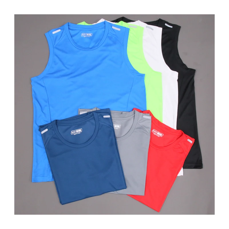 Жилет мужской для бега сексуальный тренировочный топ без рукавов спортивный