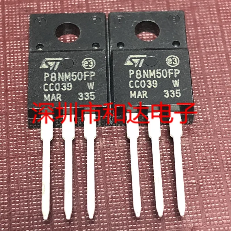

P8NM50FP STP8NM50FP TO-220F 500 В 8A