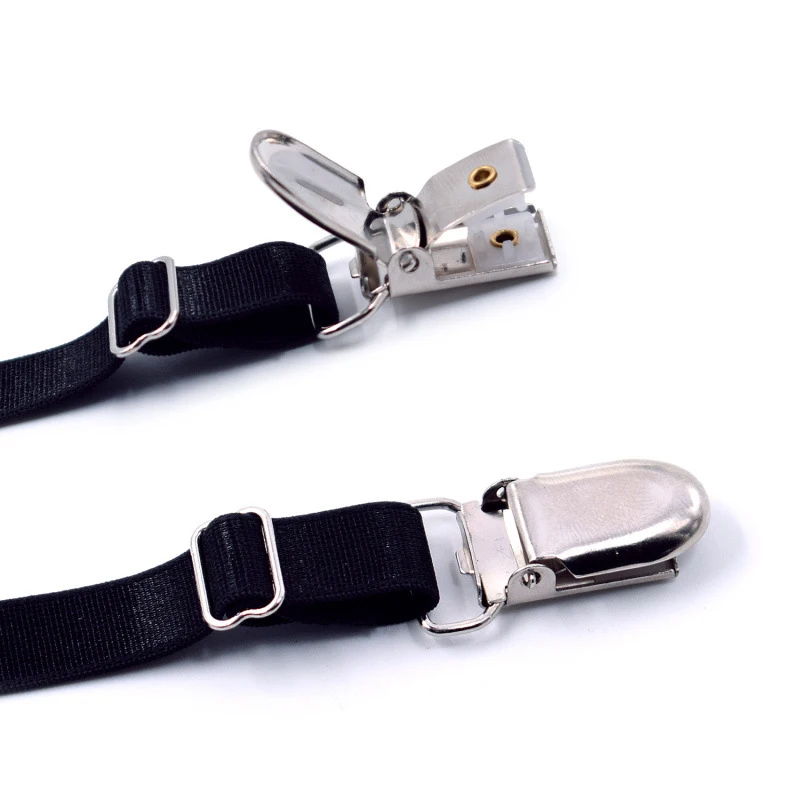 Мужская мода рубашка подвязки для мужчин и женщин эластичный регулируемый пояс