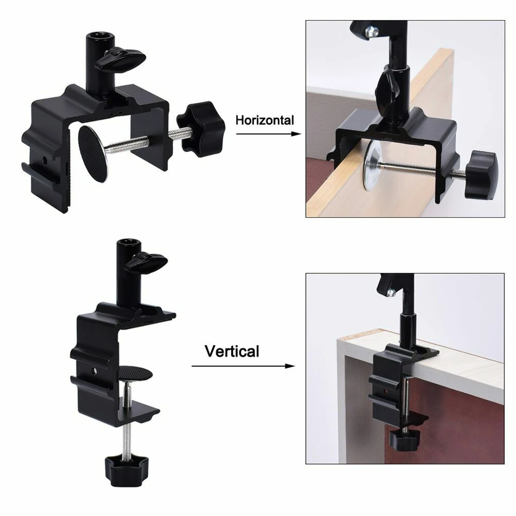 5X зажим-на увеличительное Стекло лампа USB светодиодный лупа с 3 режимами