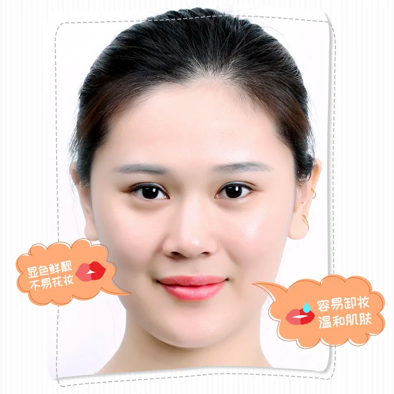 Помада для макияжа Horec Желтая утка коричневая розовая темно красная стойкая