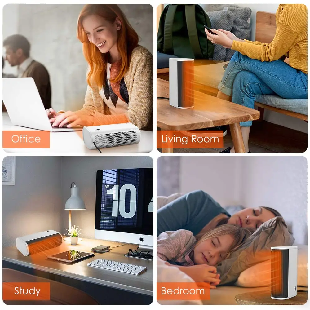 

Home Fan Heaters 500w Mini Electric Heater Home Heating Electric Warm Air Fan Office Room Heaters Handy Air Heater Warmer Fan