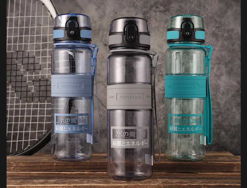 구매 체육관 휴대용 물병 대용량 스포츠 클리어 빅 식수 병, 여행 Articulos De Cocina 주방 용품 DE50SP