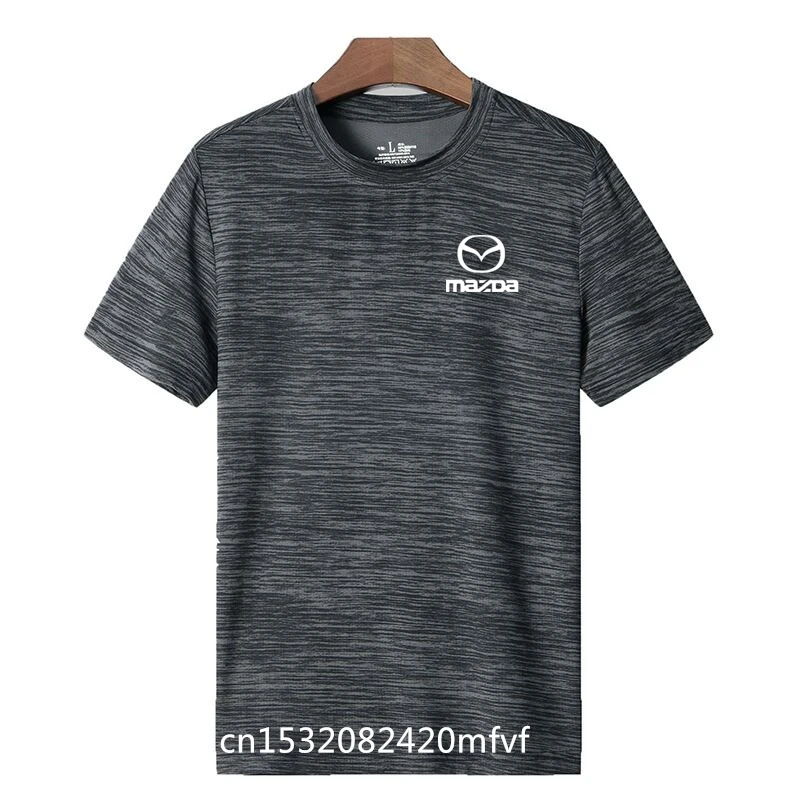 

Новое поступление 2021, рубашка для мотоцикла Mazda, Мужская футболка с коротким рукавом, футболка с логотипом команды мотоцикла kh