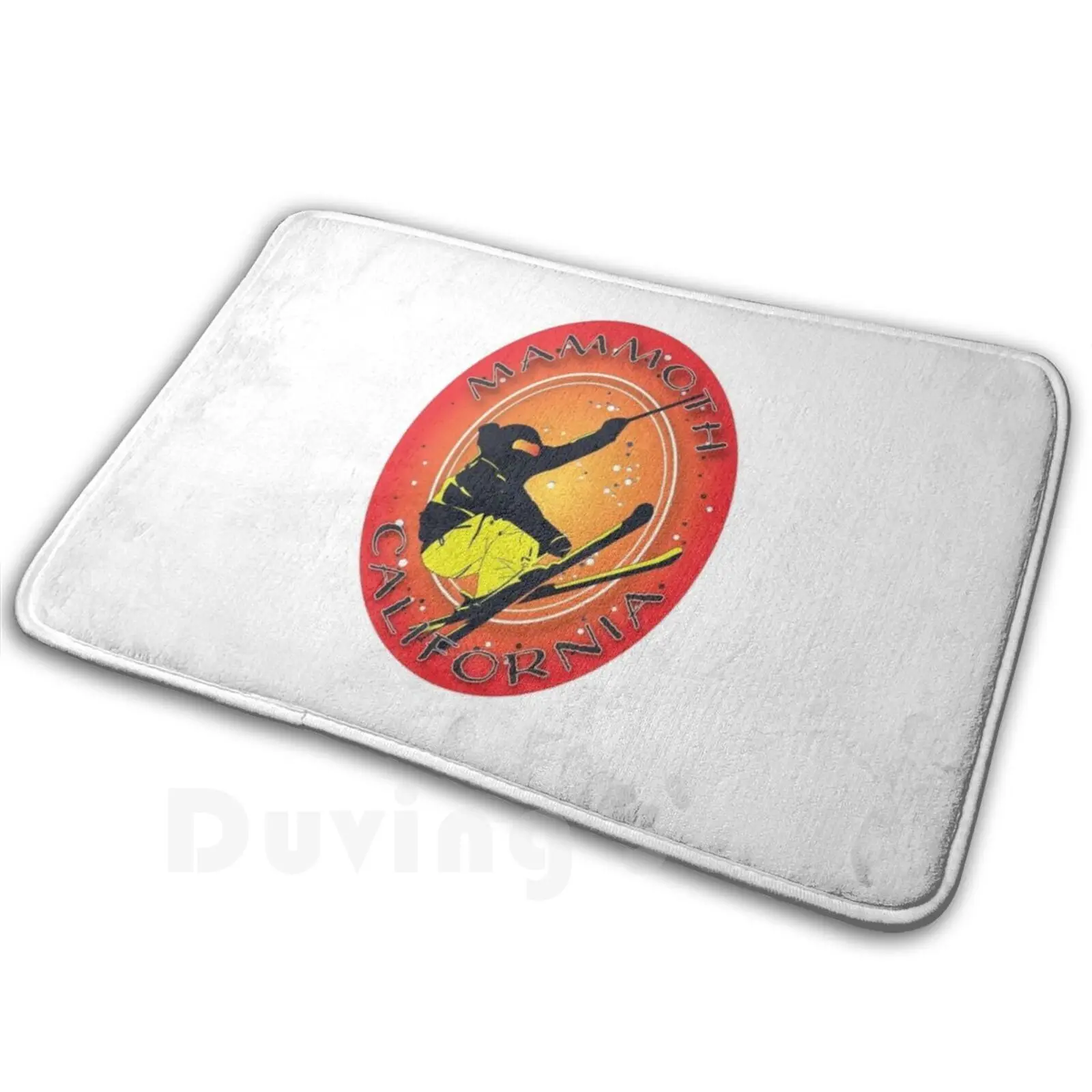 California Yosemite Sticker Mat Rug Carpet Anti-slip Floor Mats Bedroom Ski Resort Hiking