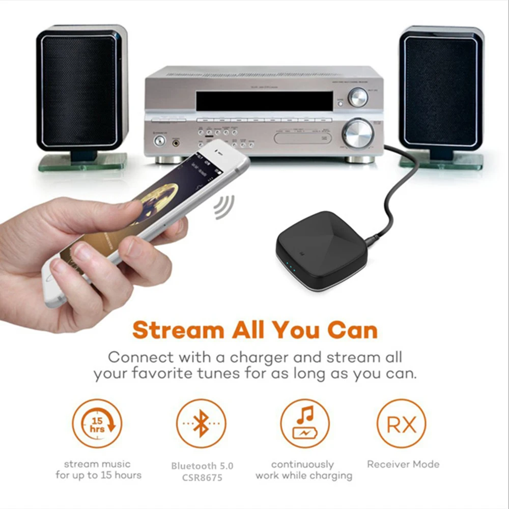 Двойное соединение Bluetooth 5 0 CSR8675 Aptx HD LL с низкой задержкой стерео аудио Spdif