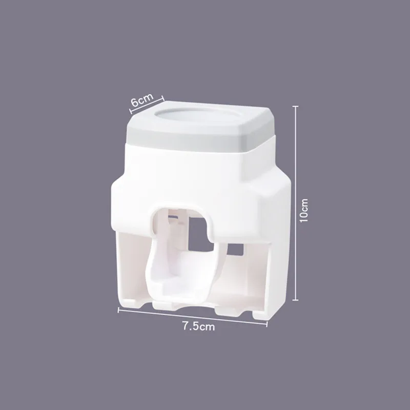 

Automatic Toothpaste Dispenser Wall Mount Toothbrush Holder Lazy Toothpaste Squeezer For Toilet Home Bathroom Accessories