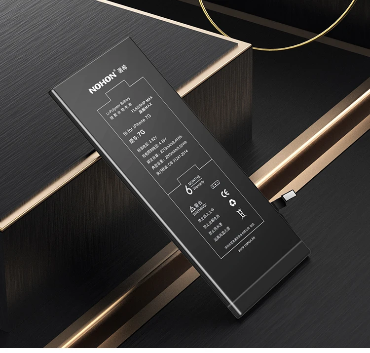 Nohon Аккумулятор для Apple 7 8 Plus 5s 5c 7Plus 7P 8P iPhone7 iPhone5s iPhone7P iPhone8P iPhone8 1700~3360mAh сменный литий-полимерный батарея+ бесплатный инструмент For iPhone 7 8 Plus 5s 5c Мобильный телефон батарея
