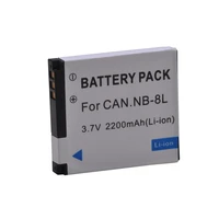 1pc 2200mah nb 8l nb8l li ion battery pack for canon powershot a3300 a3200 a3100 a3000 a2200 a1200 en nb 8l battery