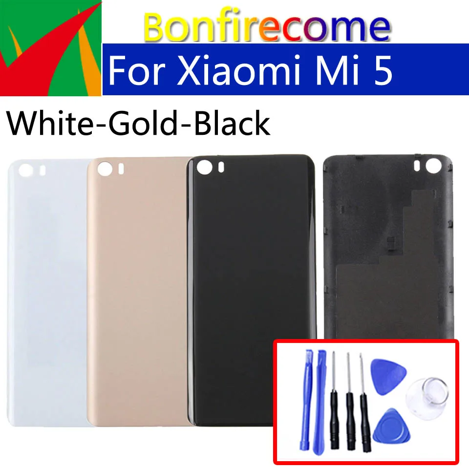 Пластиковая Задняя батарея чехол для Xiaomi MI5 mi 5 M5 задняя крышка батарейного отсека