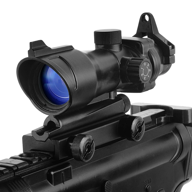 Оптический Прицел ACOG 1x32 Red View оружейный перегородка с дальностью охоты 20