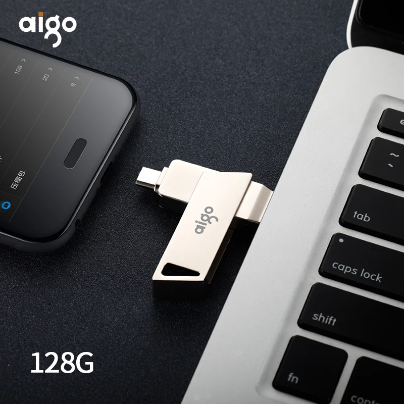Aigo usb 3 0 высокоскоростной флеш накопитель с возможностью поворота на 360 ° OTG для