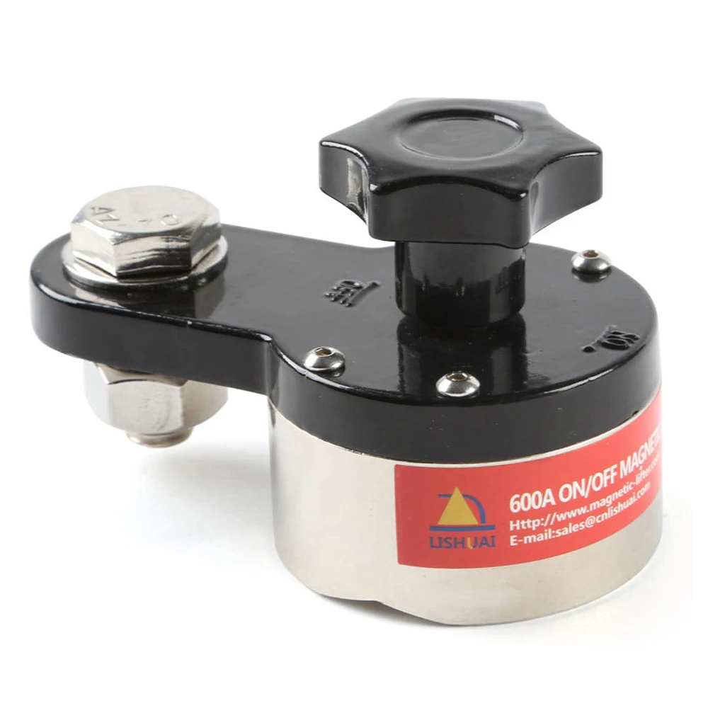 

200A 300A 600A Magnetic Welding Ground Clamp Iron Soldering Grounding Machine Magnet Connector