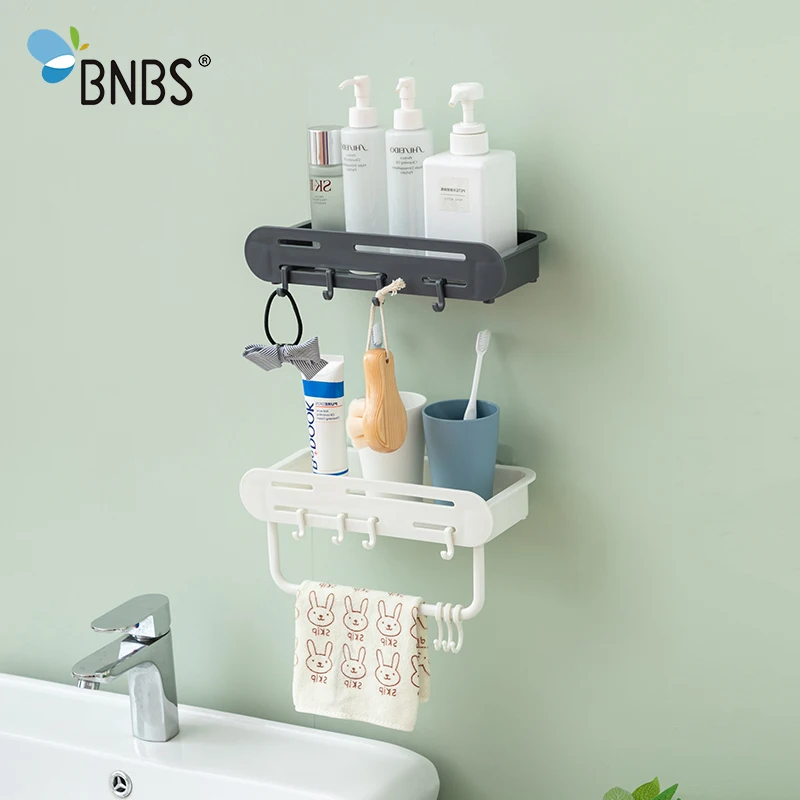 

Bathroom Organizer Wall Shelf Cosmetic Rack Toiletries Shelves For Bathroom Accessories Wall-mounted Corner Rack