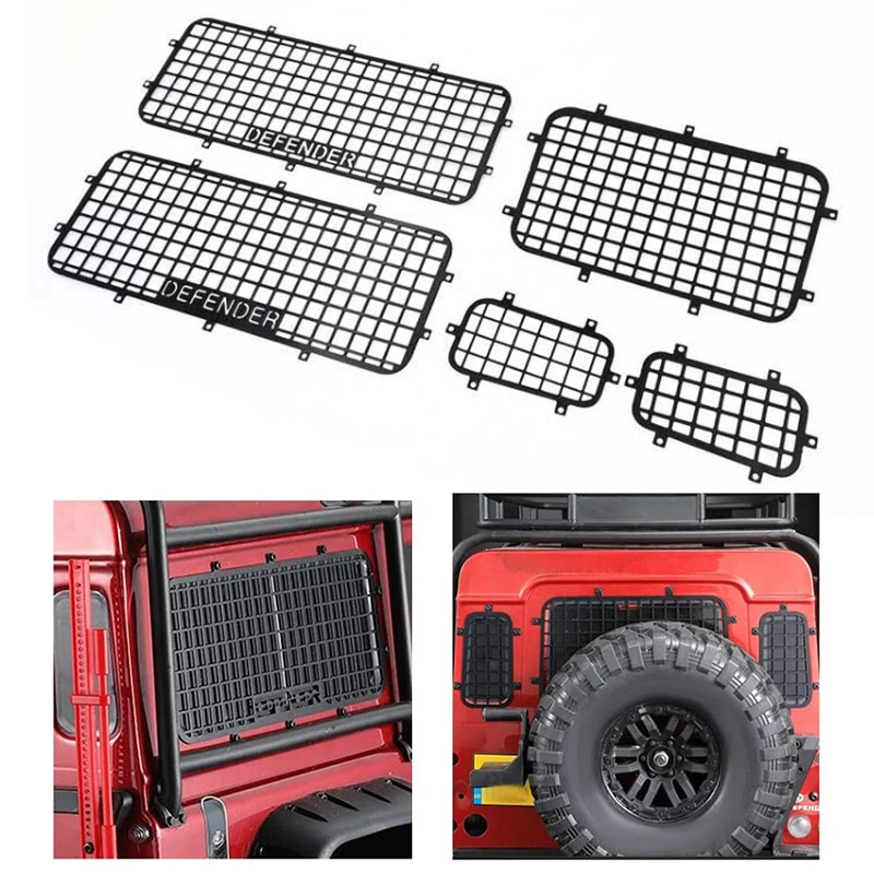 

Металлическая сетка для защиты окон RC для TRX4 Land Rover Guard Rock Crawlers