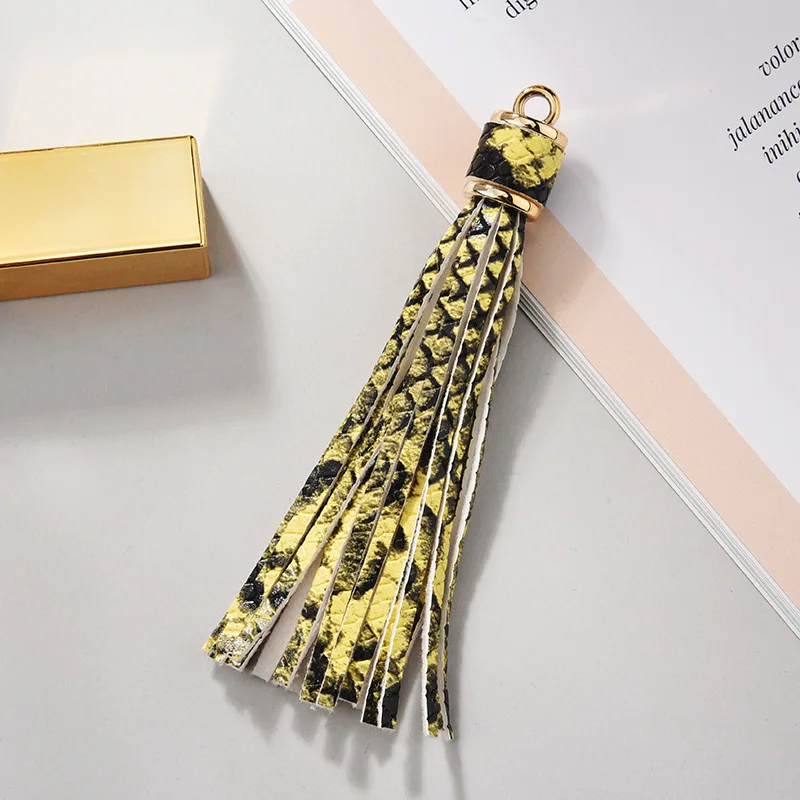 Брелок для ключей сделай сам из искусственной кожи 4 шт. | Дом и сад