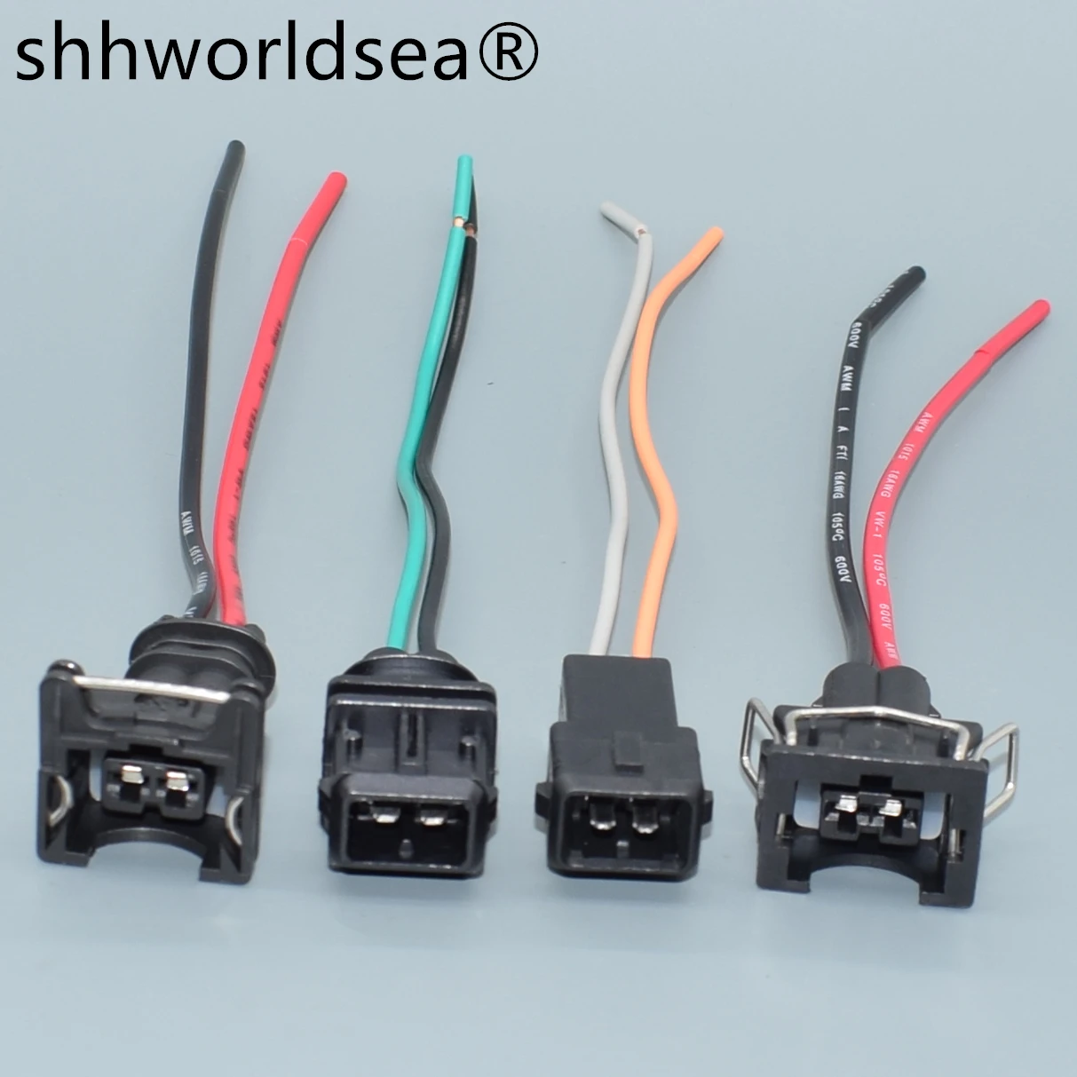 Shhworldsea 3 5 мм Junior Power Timer 2 pin Герметичный топливный инжектор EV1 разъем катушки
