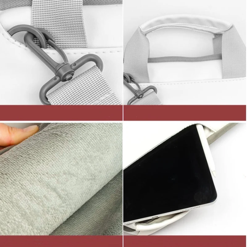 Симпатичная простая водонепроницаемая сумка через плечо для ноутбука 13 3/14/15/6/17