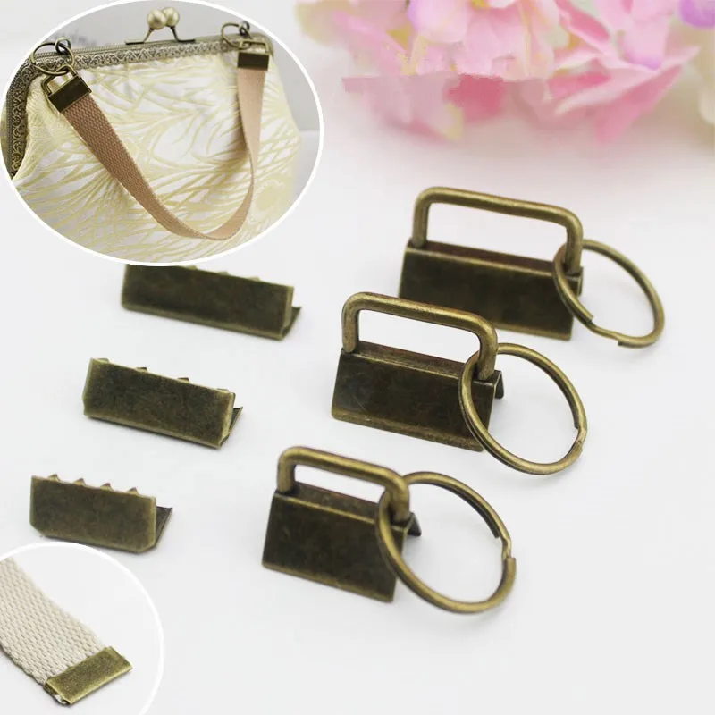 2 шт. металлический ремень пряжка брелок аппаратный 20 мм/25 мм/32 мм сплит кольцо для