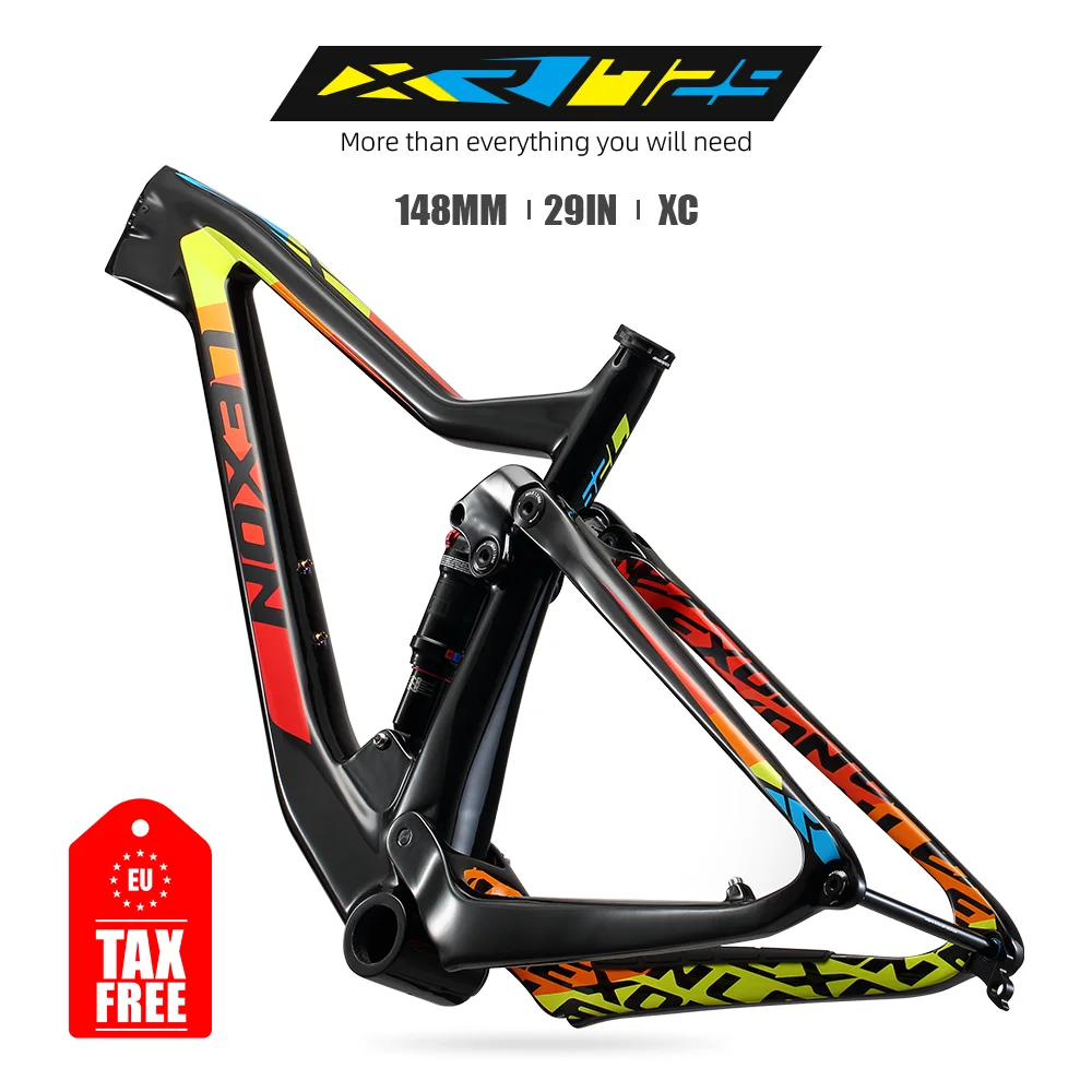 

Рама для горного велосипеда LEXON XC, карбоновая подвеска 29, XC ROCKSHOX DNM SHOCK