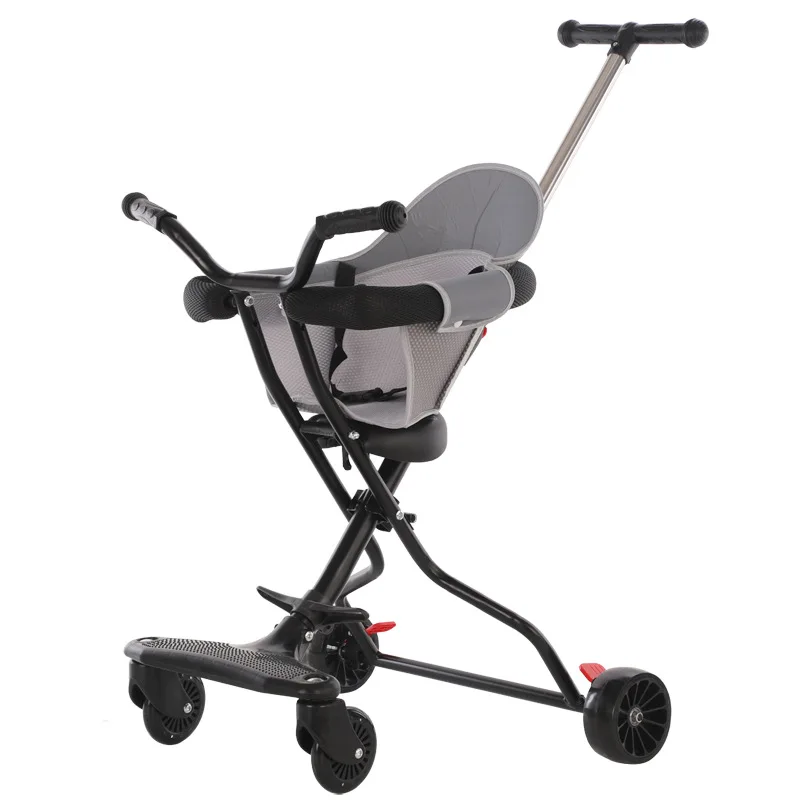 Baby Walking Car Trolley Portable Foldable Baby Stroller Toddler Bike Jogging Stroller Tricycle for Kids Tricycle Stroller Bike