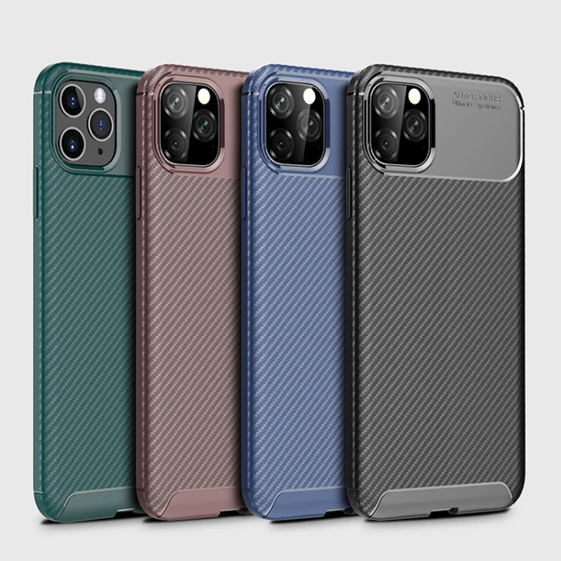 Тонкий ТПУ чехол для iphone11 мягкий силиконовый матовый накладка pro Новый