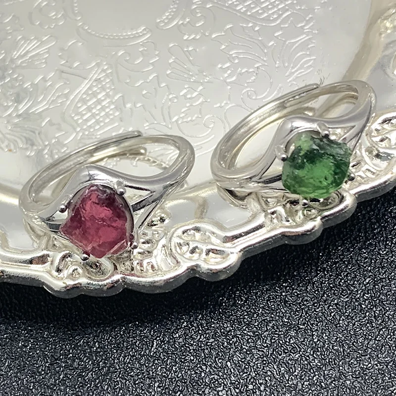 Подвески из натурального камня ювелирные кольца для женщин Пара Кольца с