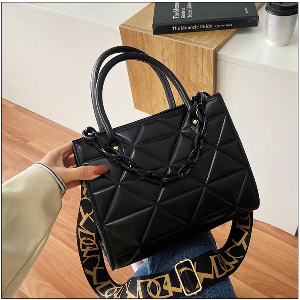 

New Luxury Designer Fashion Female Messenger Bags PU Leather Shoulder Bag Women Crossbody Handbags Tote Ladies Women's Bag Bolsa