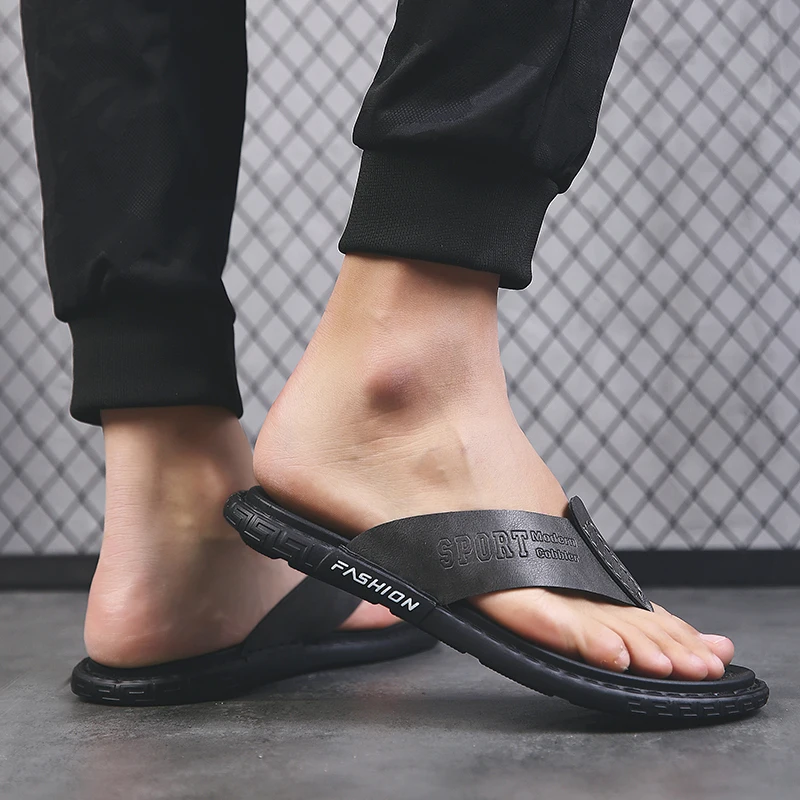 

Summer Men Shoes Mens Summer Sandles Men's Sandals Shoes Men Beach Breathable Slippers Flip Flops Sneakers Man Work 2020