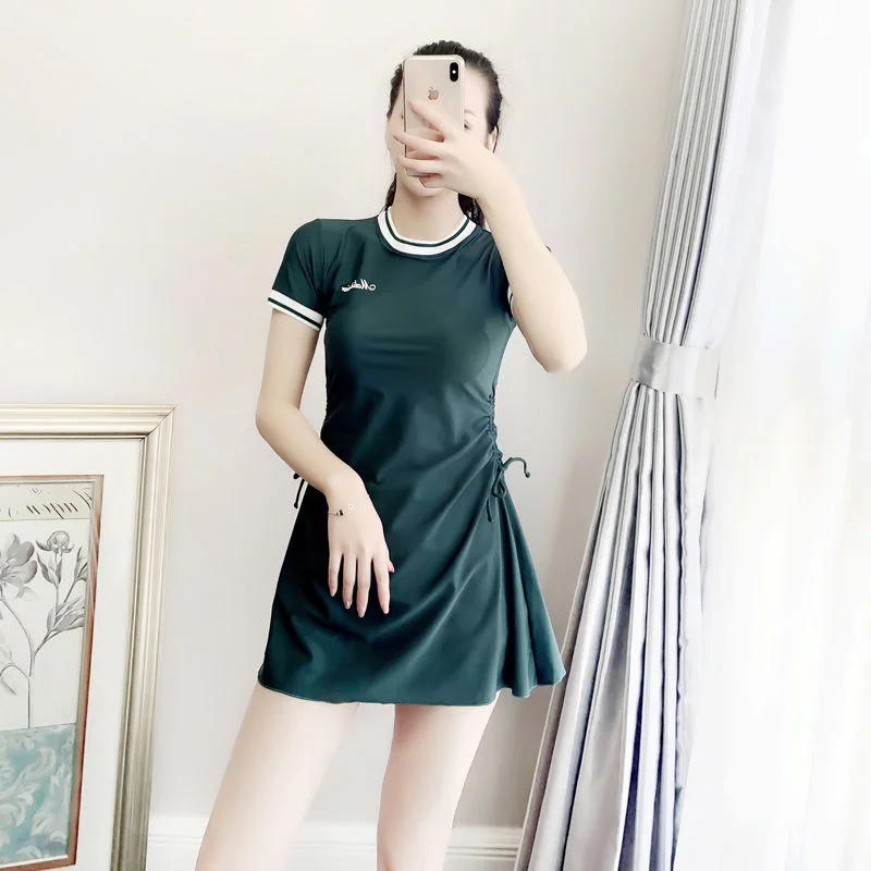 Новинка 2021 корейский цельный сексуальный купальник бикини с вырезами женская